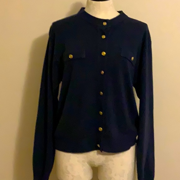 3 Med Sweaters, Norton McNaughton, Seasons, and Old Navy - Picture 3 of 16